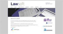 Desktop Screenshot of lawsoft.com.au